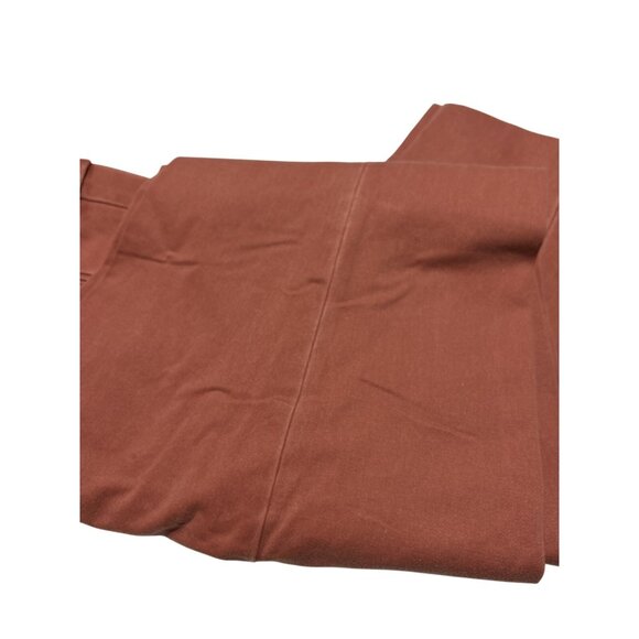 Berle 24357 Flag Red Brick 36 34 Flat Front Chino Preppy Pants Washed Cotton New - Picture 4 of 11